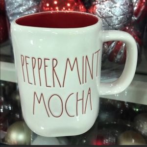 Rae Dunn peppermint mocha mug